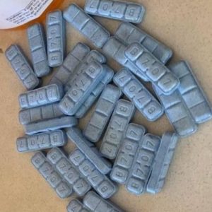 blue xanax bars